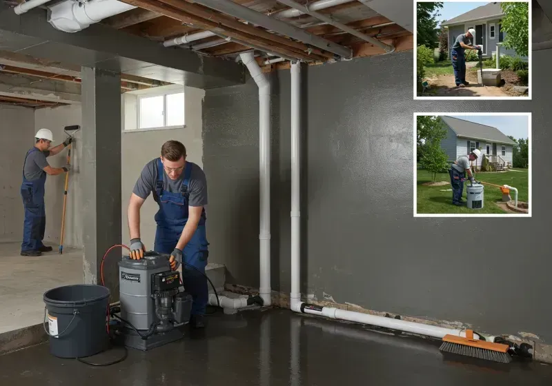 Basement Waterproofing and Flood Prevention process in Lansdowne, MD